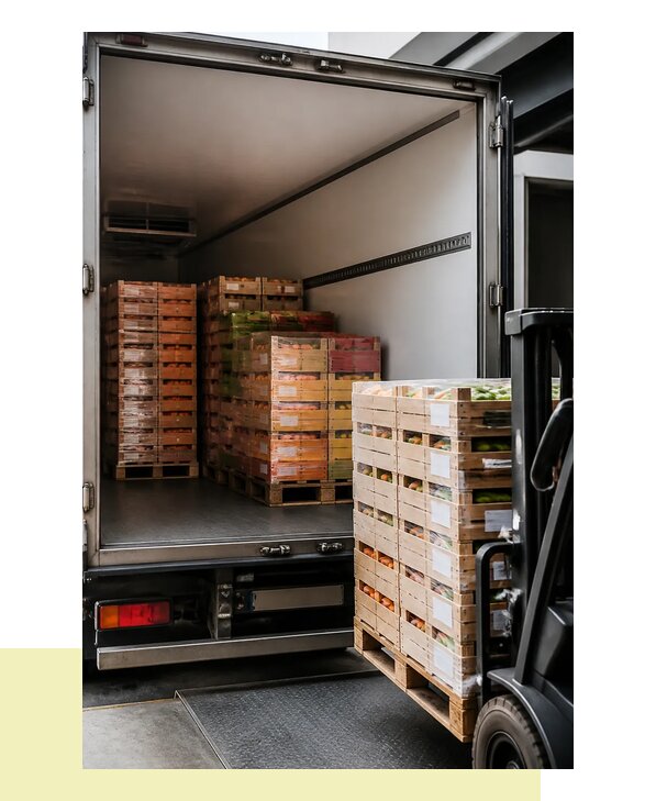 Перевозка сельхозпродукции на паллетах с доставкой в Тутаев